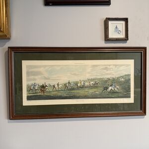 Henry Alken Newmarket Training Aquatint Engraving Horse Print